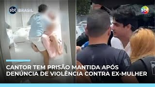 Justiça mantém prisão do cantor João Lima, acusado de agredir a ex-mulher na Paraíba | #SBTBrasil