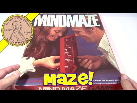 Mind Maze Vintage Game,1970 Parker Brothers 