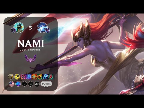 Nami Support vs Xerath - NA Master Patch 13.17