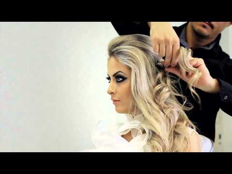 Dicas de penteados para as noivas: Cabelos Soltos.