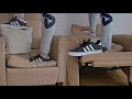 Trampling And Stomping On Ikea Armchair Pillow In Adidas Sneakers And White Puma Ankle Socks ASMR