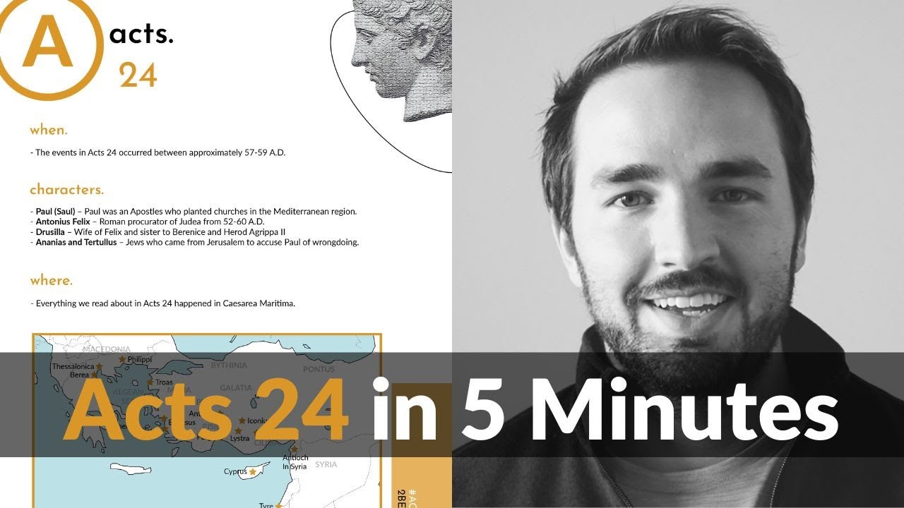 Acts 24 Summary in 5 Minutes - 2BeLikeChrist