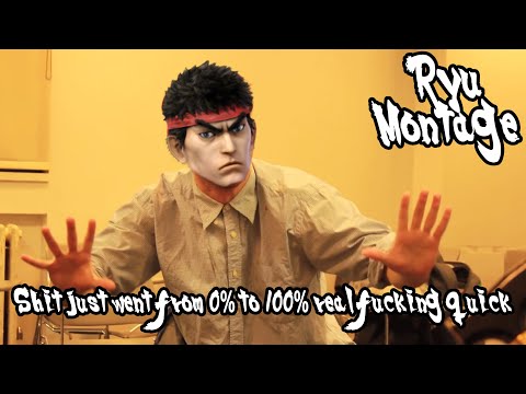 Ryu needs to chill!!! | Smash Bros Ultimate Montage | Ryu Montage