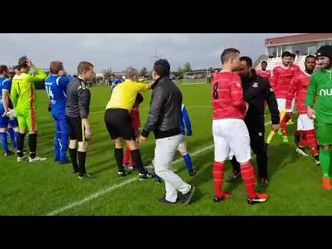 SV Nieuw Utrecht 1 - SO Soest 1 Aftrap Pupillen