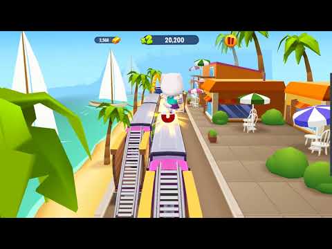 Talking Tom Gold Run NEON ANGELA in LAS VEGAS Gameplay For Children A2G