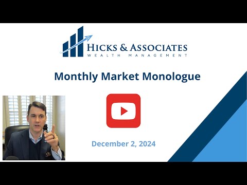 Monthly Market Monologue - December 2024 — video featuring Theodore Hicks