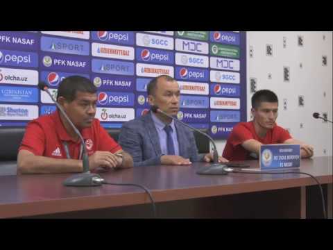 Pepsi Super league-2018. MD-12. Nasaf - Neftchi. Ruzikul Berdiev's post-match press conference