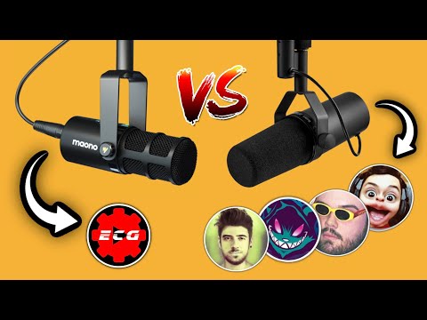 Shure SM7B VS Maono PD400X