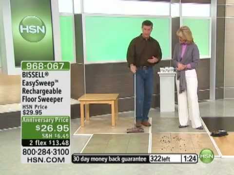 BISSELL EasySweep Rechargeable Floor Sweeper