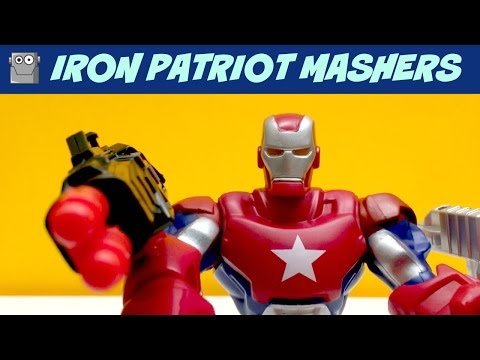 IRON MAN SUPER HERO MASHERS Iron Patriot Video