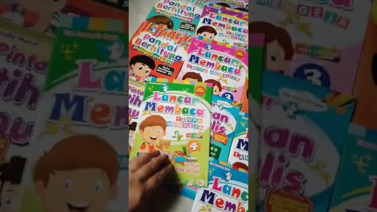 Cuma 99 ribu dapat 14 buku pintar Lancar membaca, menulis dan berhitung #short #shorts
