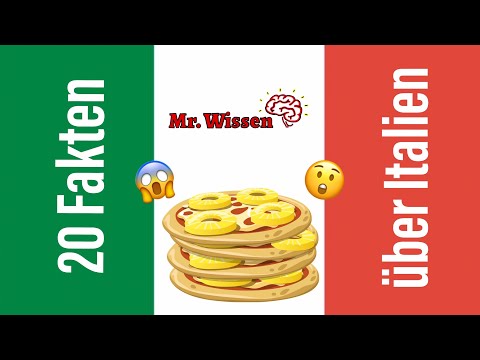 Ist Pizza Hawaii auch eine Pizza? - 20 Fakten über Italien 🇮🇹 (Teil 1/2)