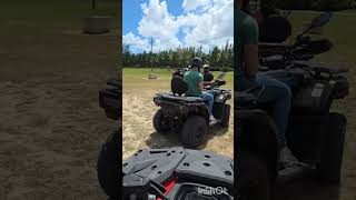 So much fun! Nassau Guided ATV tour shore excursion. #tourangie #cruiseship #cruise #cruisetour