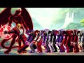 KOF Mugen Master Rugal Vs 8 Iori Yagami Team