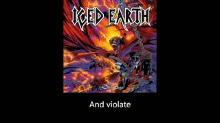 Iced Earth - Violate (Lyrics)