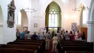 preview picture of video 'Olympic bellringing at St Mary's Walkern 1'