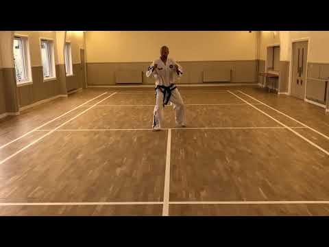 Do San Tul | Front & Rear View | ITF Taekwondo Pattern  | Mark Harkess | UKTC