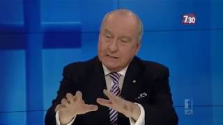 Radio host Alan Jones on coal-seam gas, Julia Gillard and climate change (2011) | 7.30