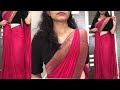 Pallu The Easiest Way To Wear A Saree In Just 5 Minutes How To Wear Saree Perfectly Sareedraping