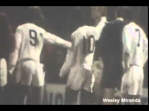 Pelé Goal - Fulham 2-1 Santos - 12-03-1973