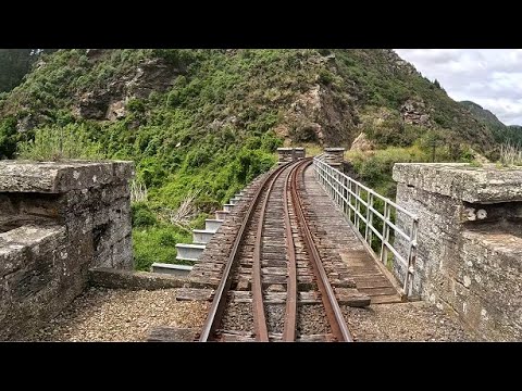 Train Drivers eye View - Hindon to Dunedin in 4K