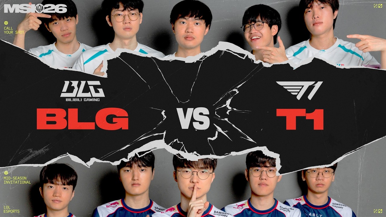 MSI 2026: BLG sorprende a T1 con un 3-2 en una explosiva revancha de la final de 2025, los coreanos caen al bracket inferior