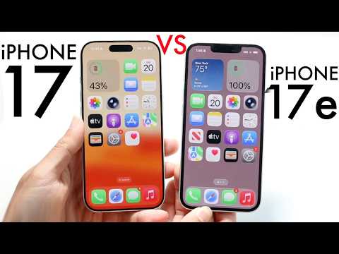 iPhone 17e Vs iPhone 17! (Quick Comparison)