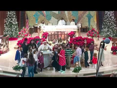 Christmas Eve at St Ursula Fountain Hill 2019