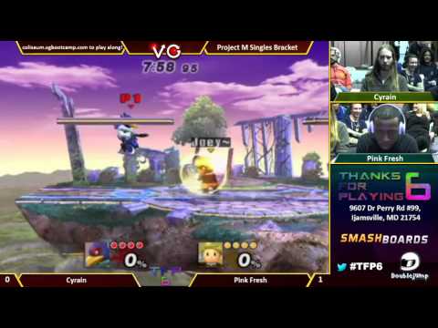 TFP6 - Cyrain (Falco) vs. Pink Fresh (Lucas)