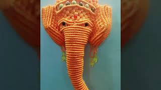 ganpati bappa morya by sonu nigam (handmade craft)