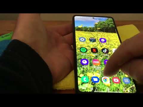 How to do Predictive Text and Keyboard Resize on a Samsung Galaxy A52s 5G Android Phone