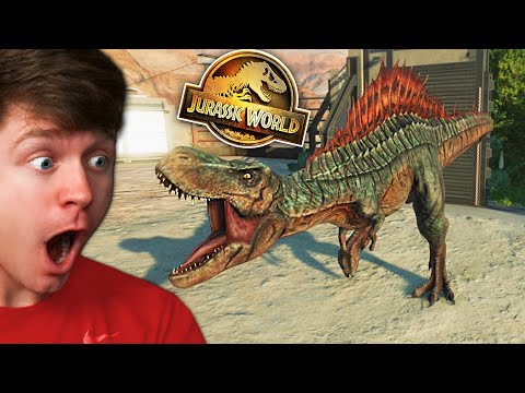 Spinosaurus MIXED with a T-Rex!? - Jurassic World Evolution 2