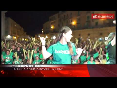 14 giugno - Molfetta Night Run, in'onda azzurra invade la città