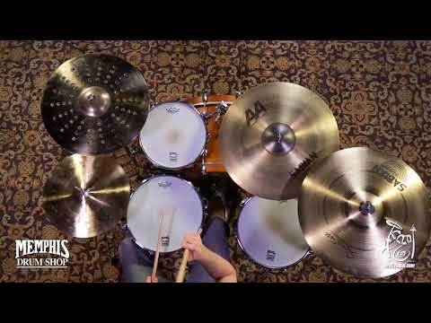 Used Sabian 18" AAX Aero Crash Cymbal - Brilliant - 1380g (U218XACB-1062917E)
