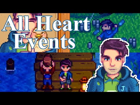 Shane All Heart Events! - Stardew Valley 1.5