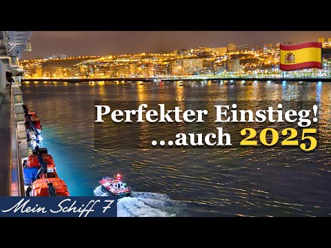 Es geht los! Kreuzfahrt Mein Schiff 7 Kanaren und Marokko: Start auf Gran Canaria