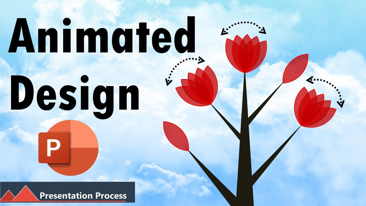 Beautiful Animated Infographic in PowerPoint [Advanced Blossom Effect]