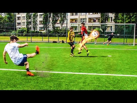 SCHWIERIGSTE FREISTOß FUßBALL CHALLENGE + BESTRAFUNGEN !