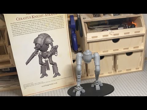 Building the Cerastus Knight Atrapos - pt.2 - Live Stream