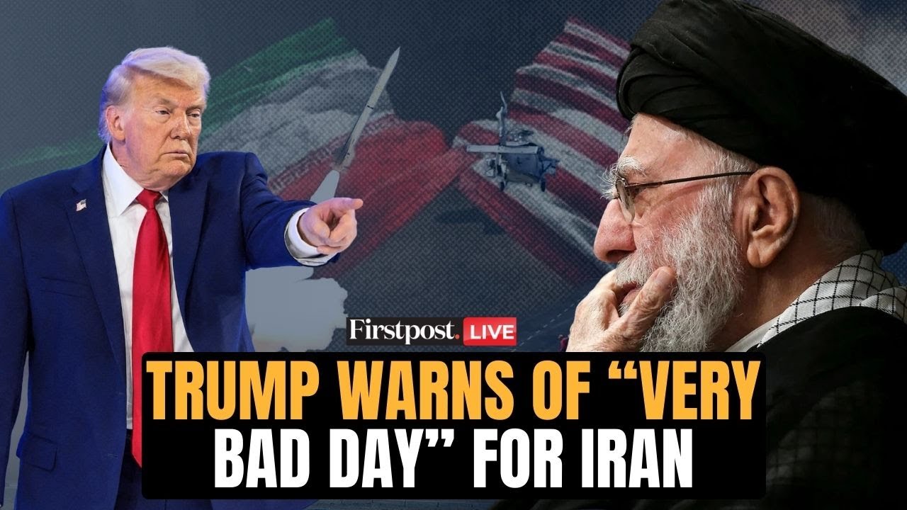 Iran vs Trump LIVE: US-Iran War Fears Persist As Trump Warns of "Very Bad Day" For Tehran