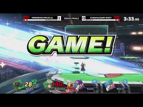 Dark Wizzy / Kurama vs MKBigBoss / MkLeo - Ultimate Doubles Grand Final - MAJOR UPSET