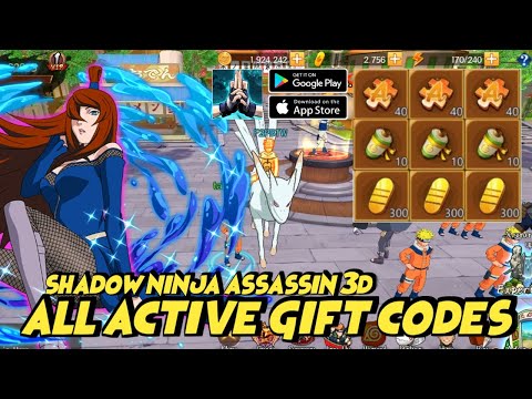 Naruto: Shadow Ninja Assassin 3D all Active Gift Codes & 80x GACHA