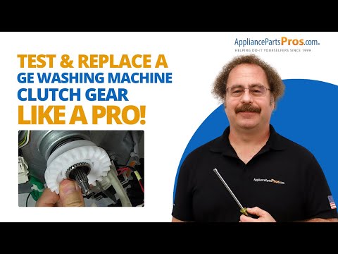 GE Washing Machine Clutch Gear Replacement Made Easy!