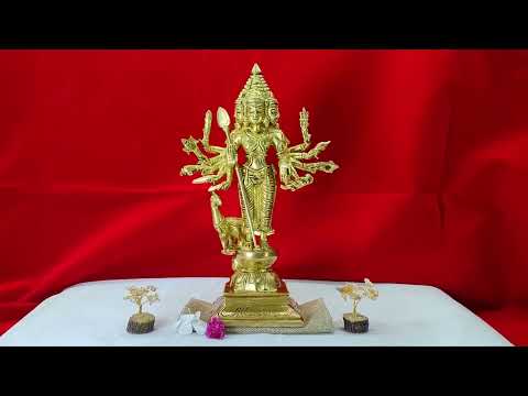 6 Faces Swamy Kartikeya (Murugan) Idol/Murti video