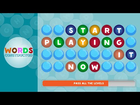 Words Constructor Video