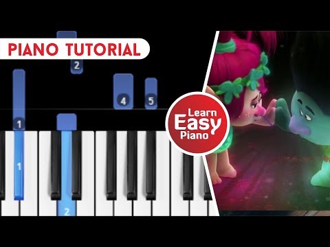 HOW TO PLAY TRUE COLOR - CYNDI LAUPER PIANO TUTORIAL EASY FOR BEGINNER