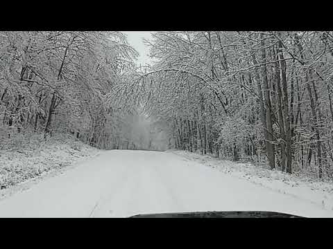 Ice storm. Daniel boone forrest Kentucky. Feb 15 2021 Uncut video.