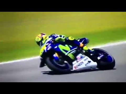 Valentino Rossi Moto GP Spagna Jerez•24.04.2016•Guido Meda se la impenna così butto la patente