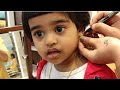 Cute Baby Ear Piercing Gunshot Ear Piercing Gunshot Painless Ear Piercing In Kalyan Jewellery OMG Yt