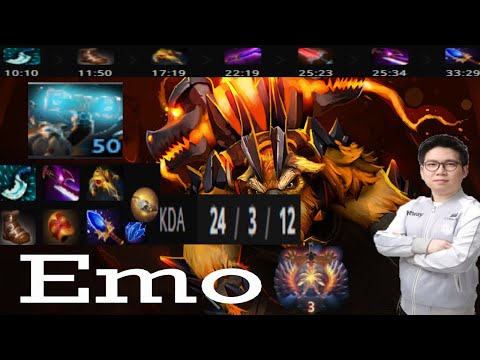 Emo Earthshaker Mid Gameplay Patch 7.31b - Dota 2 Full Gameplay player perspective